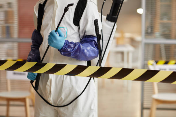 Professional Trauma Scene Cleanup technician working in Fairfield, NE